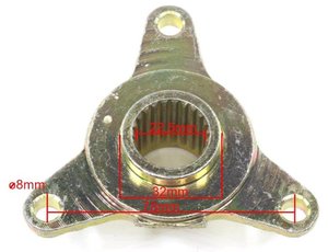 Náboj kola zadního 3díry 23zubů ATV