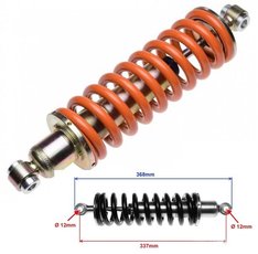 Tlumič 337mm zadní i pro ATV Shineray XY200ST-9