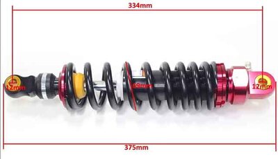 Tlumič zadní i Bashan BS200 S7 334mm