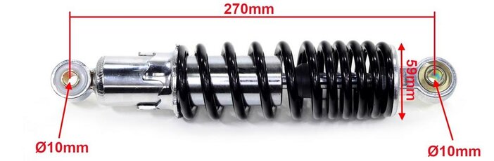 Tlumič zadní 270mm ATV110 ATV125 nastavitelný