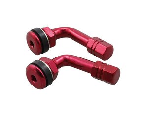 Ventil na disk šroubovací [90°] - červený PVR70