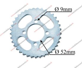 Rozeta 37z na 420 řetěz pro ATV a pitbike110/125