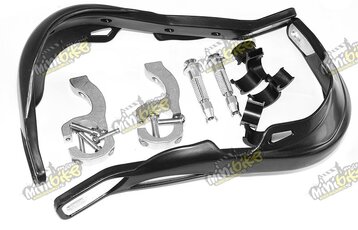 Blastre ochrana řídítek hliníková výztuha 22/28mm černé