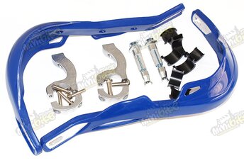 Blastre ochrana řídítek hliníková výztuha 22/28mm modré