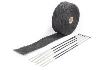 Páska na izolaci horkých částí - výfuk 1,5x50mm 10 metrů černá