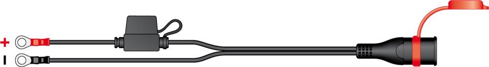 SAE-71 příslušenství k nabíječkám ACCUMATE a OPTIMATE - očky NEW