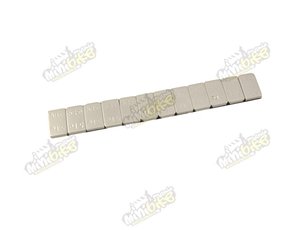 Samolepicí závaží na vyvažování kol 5gx12 - stříbrné