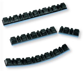 Samolepicí závaží na vyvažování kol 5gx7 a 2,5gx6 černé
