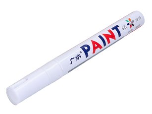 Bílý značkovač pneumatik Bílý značkovač pneumatik