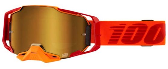 Brýle 100% Armega Litkit True Gold Mirror