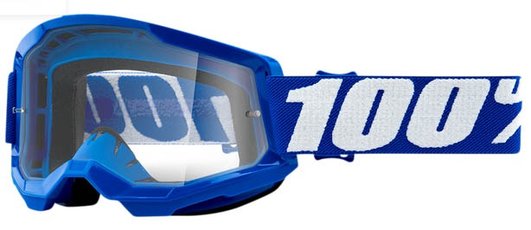 Brýle 100% Strata2 Blue Clear Lens