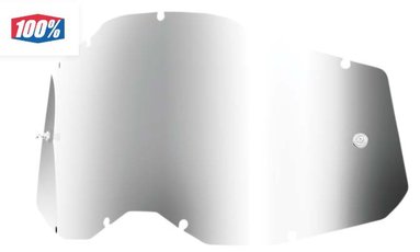 Sklo 100% zrcadlové stříbrné Anti-Fog lens Acurri2 Strata2 mini
