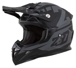 Dětská helma X1,9D ZED šedá matná/ černá M