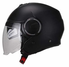 Přilba S-Jet černá s kouřovou clonou CMS XXL