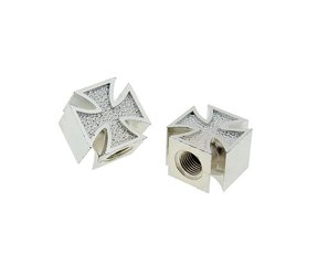 Čepičky na ventilky Set Maltézský kříž Čepičky na ventilky Set Maltézský kříž