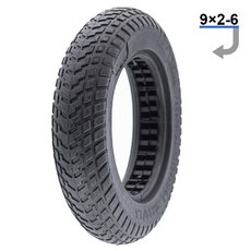 Pneumatika 9x2-6 plná