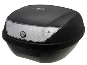 Kufr Top 51 litrový maxi trunk - černý, čiré sklíčka