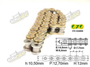 Řetěz 420CRM2 CYC motokrosový řetěz CYC