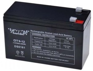 Akumulátor OT12-9 12V 9Ah pro dětská autíčka OT9