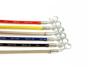 Pancéřové brzdové hadice na míru pro váš motocykl