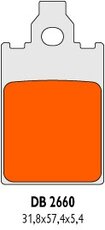 Brzdové obložení DB2660SRN Italjet Piaggio Malaguti