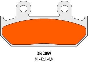 Brzdové obložení Delta Braking Sinter DB2059RDN