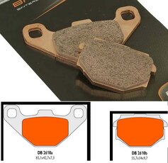 Brzdové obložení Delta Braking Sinter DB2610RDN