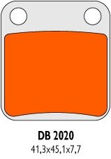 Brzdové obložení Peugeot Vivacity, Hyosung 450, REX, Yamaha YFM