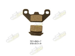 Brzdové obložení pro Pitbike Stomp