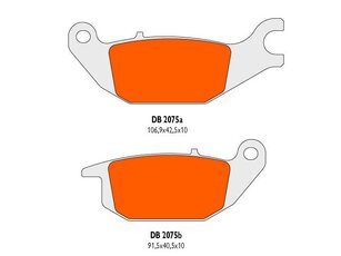 Brzdové obložení Delta Braking Sinter DB2075RDN