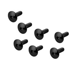 Šroub M6x20mm alu černá cena za 10kusů