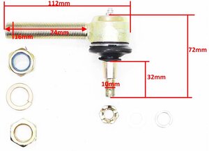 Ramenní čep M16 M10 do náboje