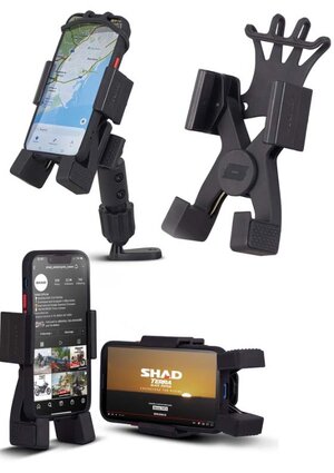 Držák mobilu montáž na zrcadlo Shad