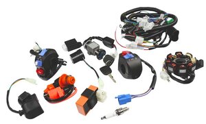 Elektroinstalace s komponenty pro skútr GY6 50cc 139qmi