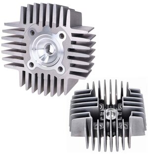 Hlava 44mm 65ccm Aluminium Hero Puch Maxi, X30 Automatik