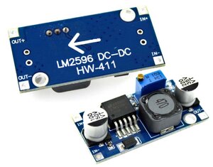 Měnič napětí 40V/5V 3A LM2596 DC/DC