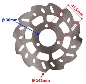 Kotouč brzdový minikros
