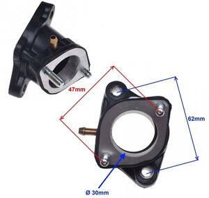 Příruba karburátoru mezikus Shineray XY250