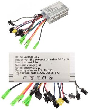 Ovladač controller 36V 13A 250W BLDC