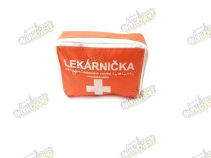 Moto lékárnička v textilním obalu zmenšená velikost
