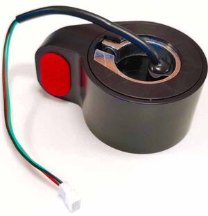 Plynová páčka na palec pro elektrokoloběžky i Xiaomi PRO PRO2 Plynová páčka na palec pro elektrokoloběžky i Xiaomi PRO PRO2