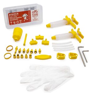 Sada na servis hydraulických brzd koloběžky a kola