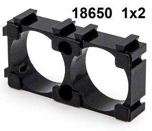 Držák akumulátoru 18650 dvojitý 10ks