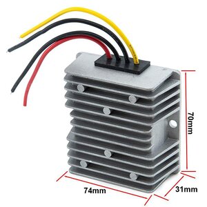 Konvertor DC-DC 30-90V na 12V 10A měnič