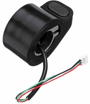 Plynová páčka na palec pro elektrokoloběžky i Xiaomi M365, 1S