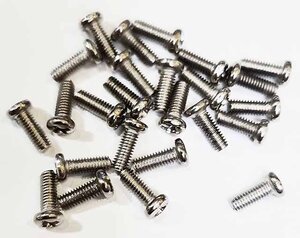 Šrouby pro koloběžku Xiaomi M3x0,5 25ks