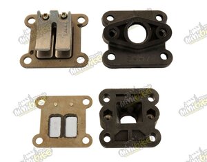 Klapky sání a příruba na karburátor Minibike, Minicross