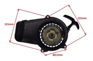 Startér na minibike, minikros a quadrino typ2 kovový Startér na minibike, minikros a quadrino typ2 kovový