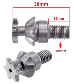 Záběrové kolečko 7zubové pro řetěz T8F minibike Záběrové kolečko 7zubové pro řetěz T8F minibike