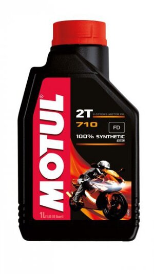 MOTUL 710 olej 100% syntetický pro 2T motory 1L MOTUL 710 olej 100% syntetický pro 2T motory 1L